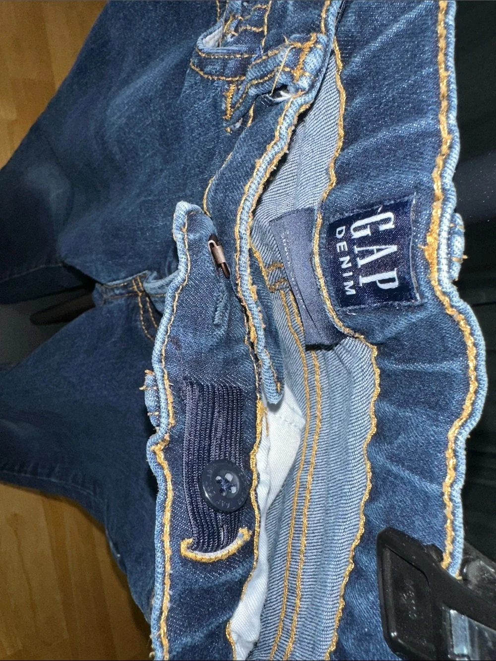 🎉GAP Kids Dark Blue Slim Straight Jeans A204